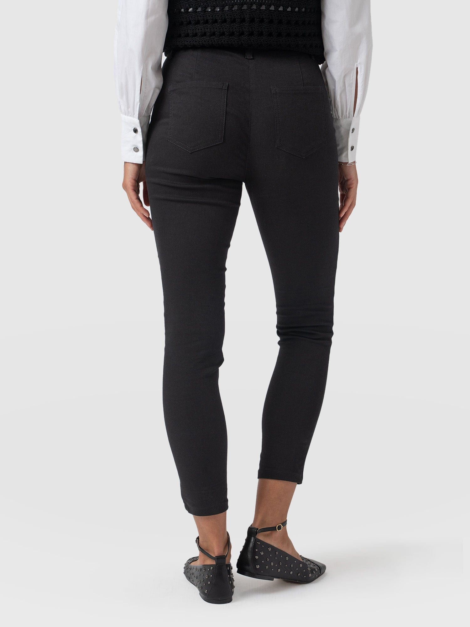 Maeva Skinny Pant Black - Women's Pants | Saint + Sofia® US